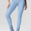 High-Waist Airlift Airlift Legging - Bleu coquillage