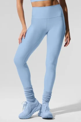High-Waist Airlift Airlift Legging - Bleu coquillage