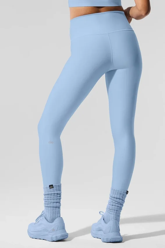 High-Waist Airlift Airlift Legging - Bleu coquillage