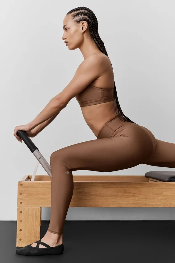 High-Waist Airlift Airlift Legging - Brun ensoleillé