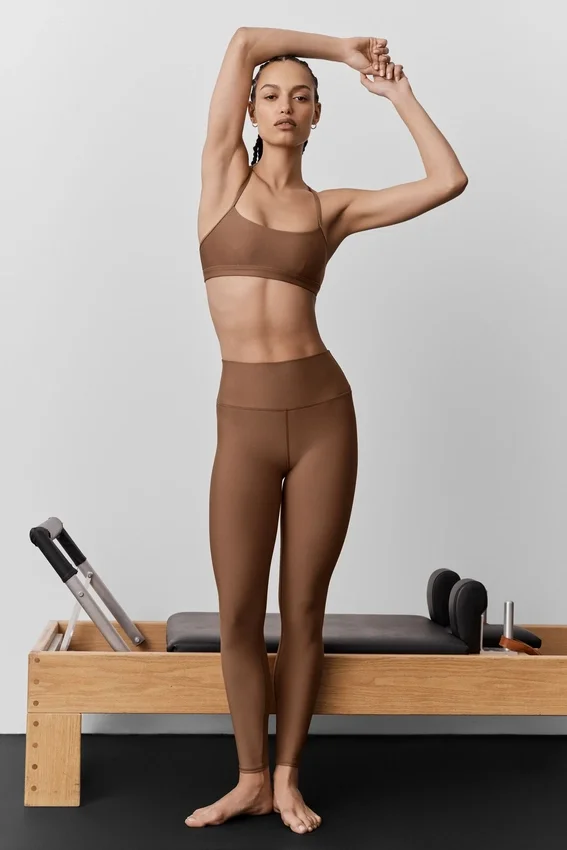 High-Waist Airlift Airlift Legging - Brun ensoleillé