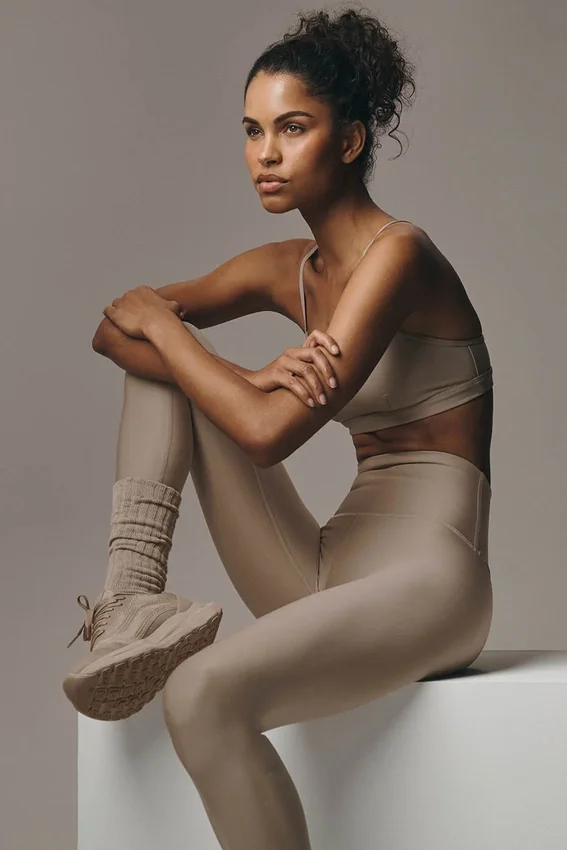 High-Waist Airlift Airlift Legging - Gravel