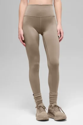 High-Waist Airlift Airlift Legging – Gravel