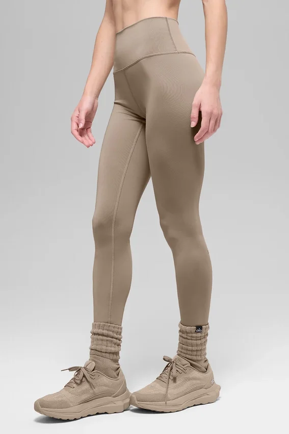 High-Waist Airlift Airlift Legging - Gravel