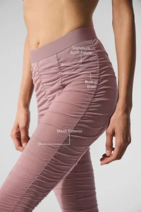 High-Waist Airlift Cherish Legging – Smoky Quartz