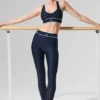 High-Waist Airlift Darling Stirrup Legging – Bleu marine