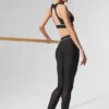 High-Waist Airlift Darling Stirrup Legging – Noir