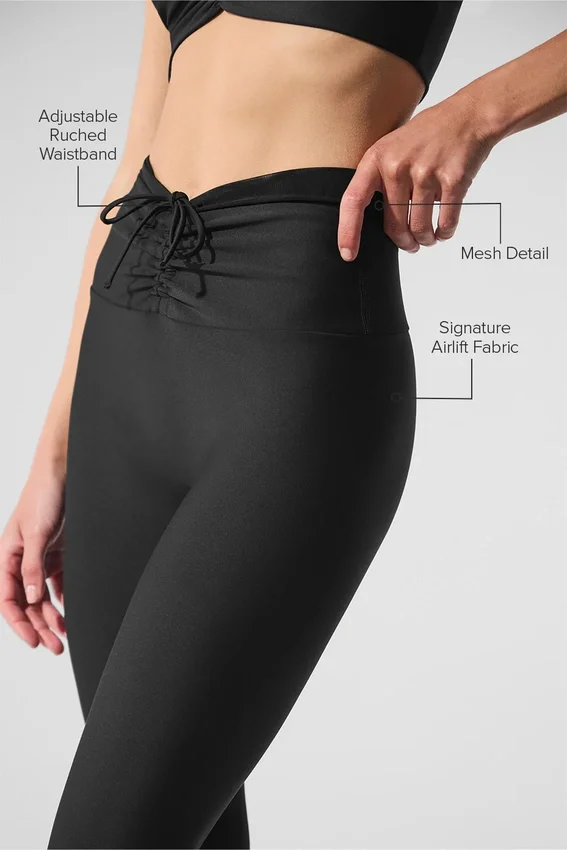 High-Waist Airlift Divine Legging - Noir
