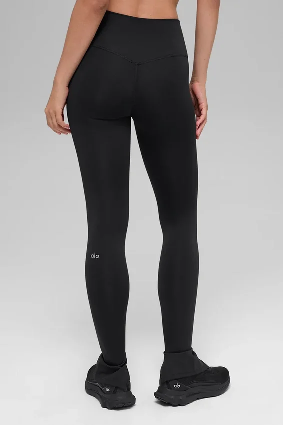 High-Waist Airlift Elongated Legging - Noir