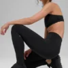 High-Waist Airlift Elongated Legging - Noir