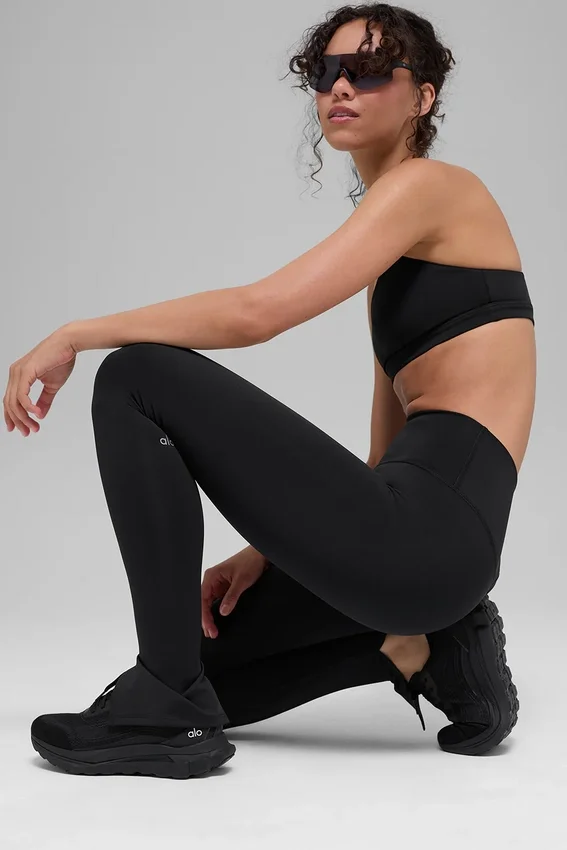 High-Waist Airlift Elongated Legging - Noir