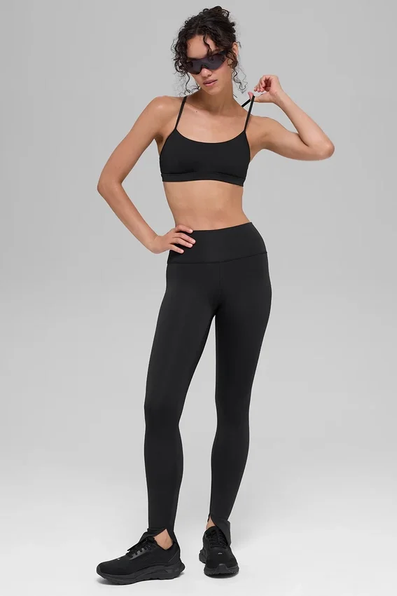 High-Waist Airlift Elongated Legging - Noir