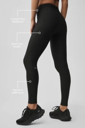 High-Waist Airlift Evolve Legging – Noir