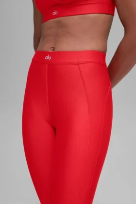 High-Waist Airlift Ignite 7/8 Legging – Rouge vif