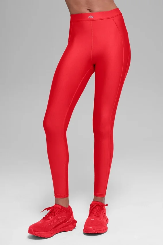 High-Waist Airlift Ignite 7/8 Legging – Rouge vif
