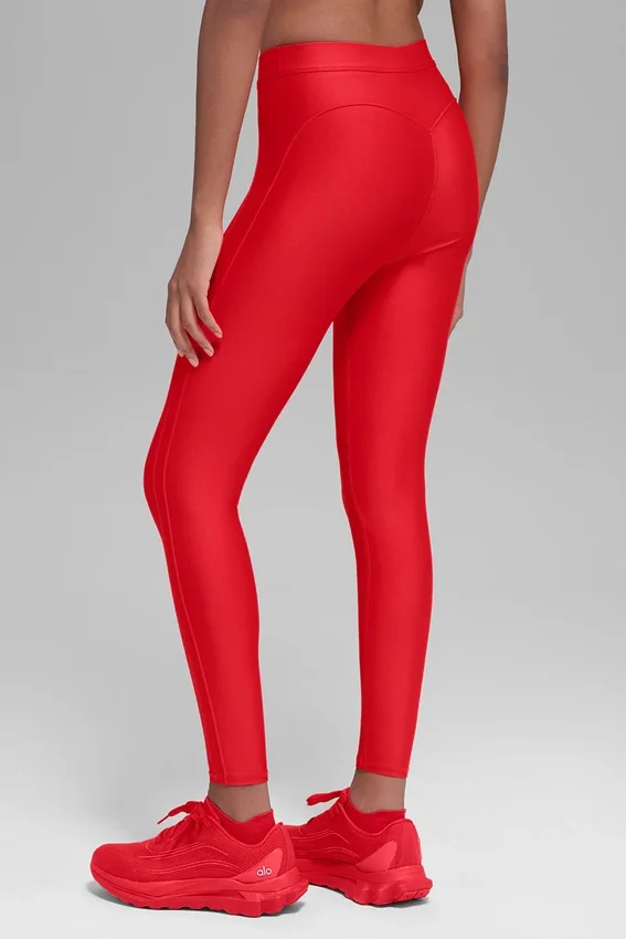 High-Waist Airlift Ignite 7/8 Legging – Rouge vif