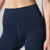 High-Waist Airlift Legging 7/8 - Bleu marine