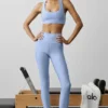High-Waist Airlift Legging 7/8 - Bleu Provence clair