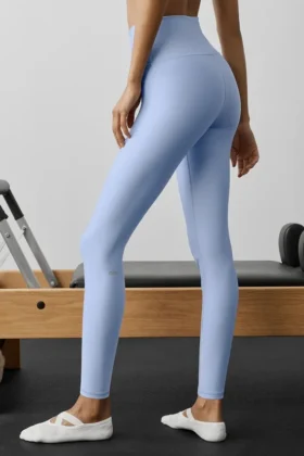 High-Waist Airlift Legging 7/8 – Bleu Provence clair