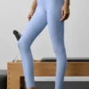 High-Waist Airlift Legging 7/8 - Bleu Provence clair