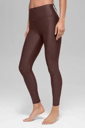 High-Waist Airlift Legging 7/8 - Brownstone