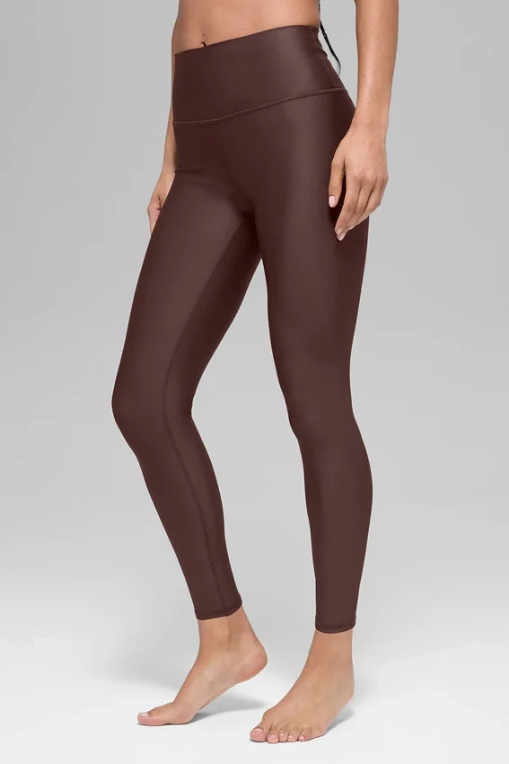 High-Waist Airlift Legging 7/8 - Brownstone