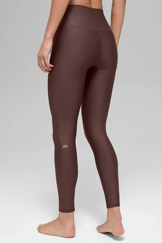 High-Waist Airlift Legging 7/8 - Brownstone
