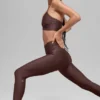 High-Waist Airlift Legging 7/8 - Brownstone