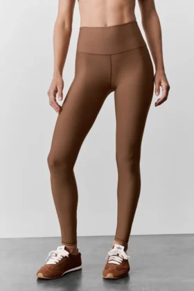 High-Waist Airlift Legging 7/8 - Brun « Sun Kissed »