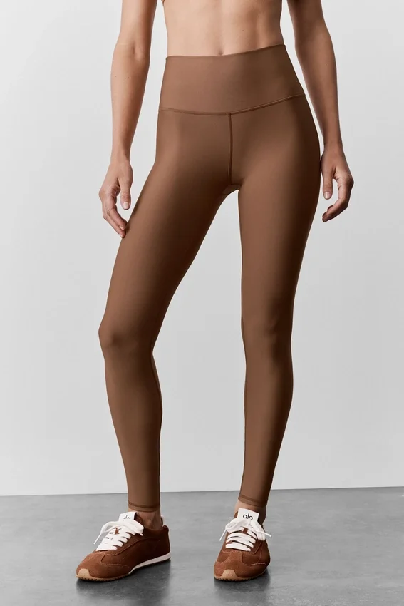 High-Waist Airlift Legging 7/8 - Brun « Sun Kissed »