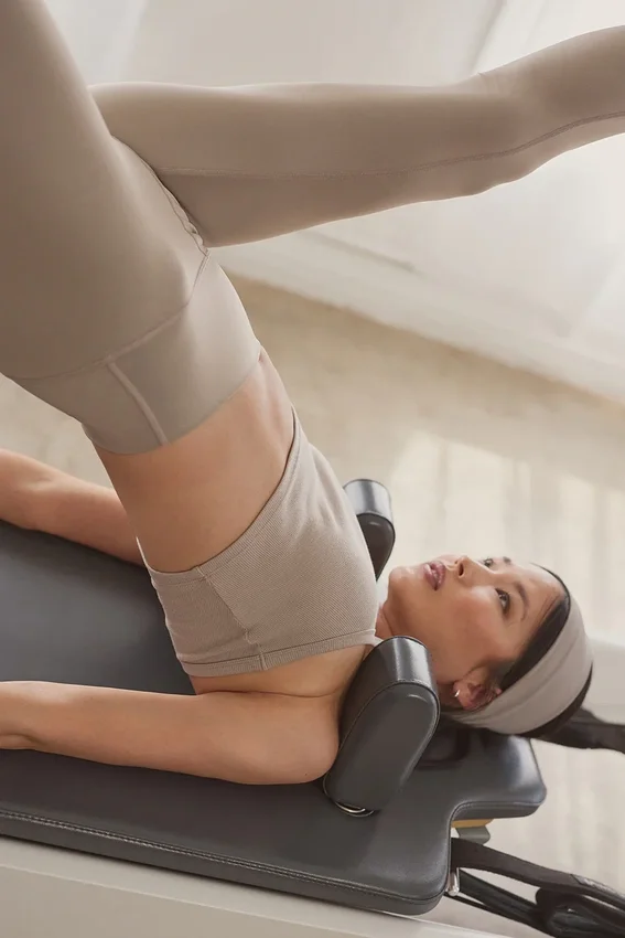 High-Waist Airlift Legging 7/8 - Gravel