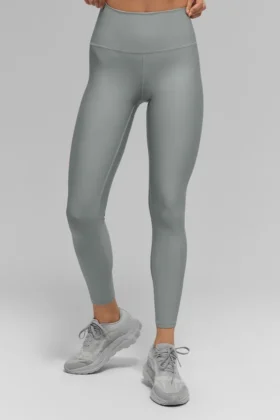 High-Waist Airlift Legging 7/8 - Gris lunaire