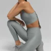 High-Waist Airlift Legging 7/8 - Gris lunaire