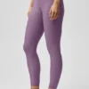 High-Waist Airlift Legging 7/8 - Plum Kiss