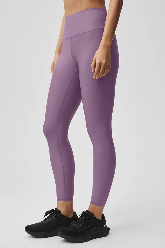 High-Waist Airlift Legging 7/8 - Plum Kiss