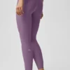 High-Waist Airlift Legging 7/8 - Plum Kiss