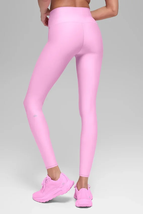 High-Waist Airlift Legging 7/8 - Rose bonbon