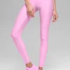 High-Waist Airlift Legging 7/8 - Rose bonbon