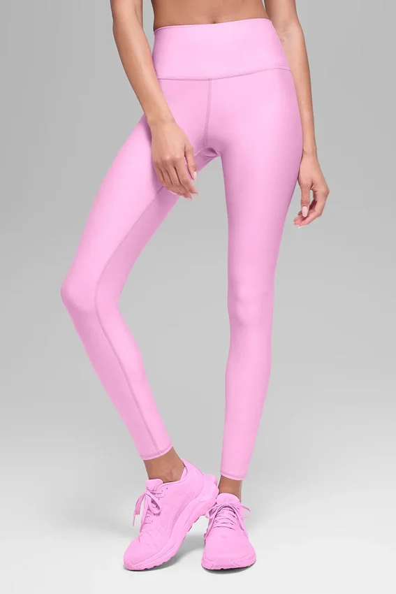 High-Waist Airlift Legging 7/8 - Rose bonbon