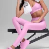 High-Waist Airlift Legging 7/8 - Rose bonbon