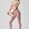 High-Waist Airlift Legging 7/8 - Rose vintage
