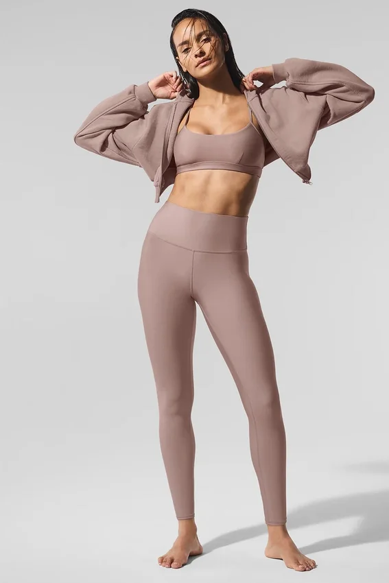 High-Waist Airlift Legging 7/8 - Taupe