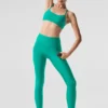 High-Waist Airlift Legging 7/8 - Vert sapin