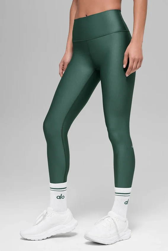 High-Waist Airlift Legging 7/8 - Vert trèfle