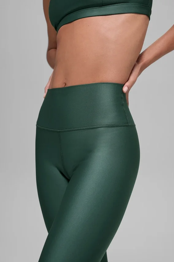 High-Waist Airlift Legging 7/8 - Vert trèfle
