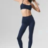 High-Waist Airlift Legging - Bleu marine