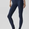 High-Waist Airlift Legging – Bleu marine