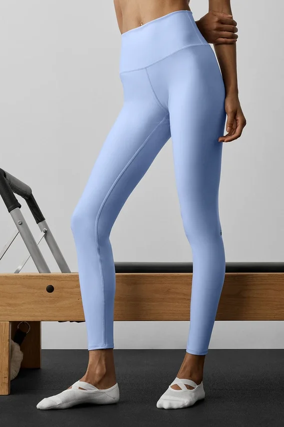High-Waist Airlift Legging - Bleu Provence clair