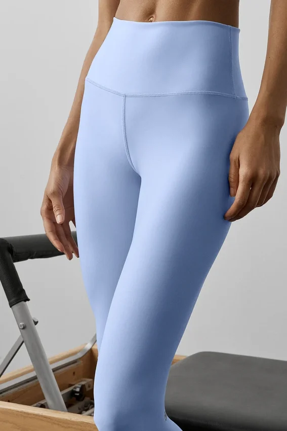 High-Waist Airlift Legging - Bleu Provence clair