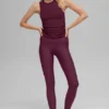 High-Waist Airlift Legging - Bordeaux